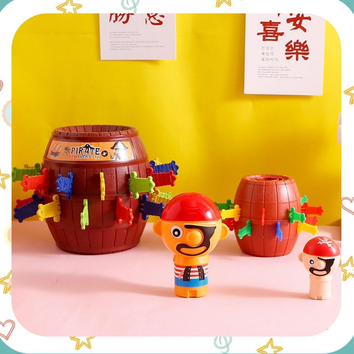 Amazon | 超飛びジャンボ黒ひげ危機一発おもちゃ 大きな海賊樽子供の